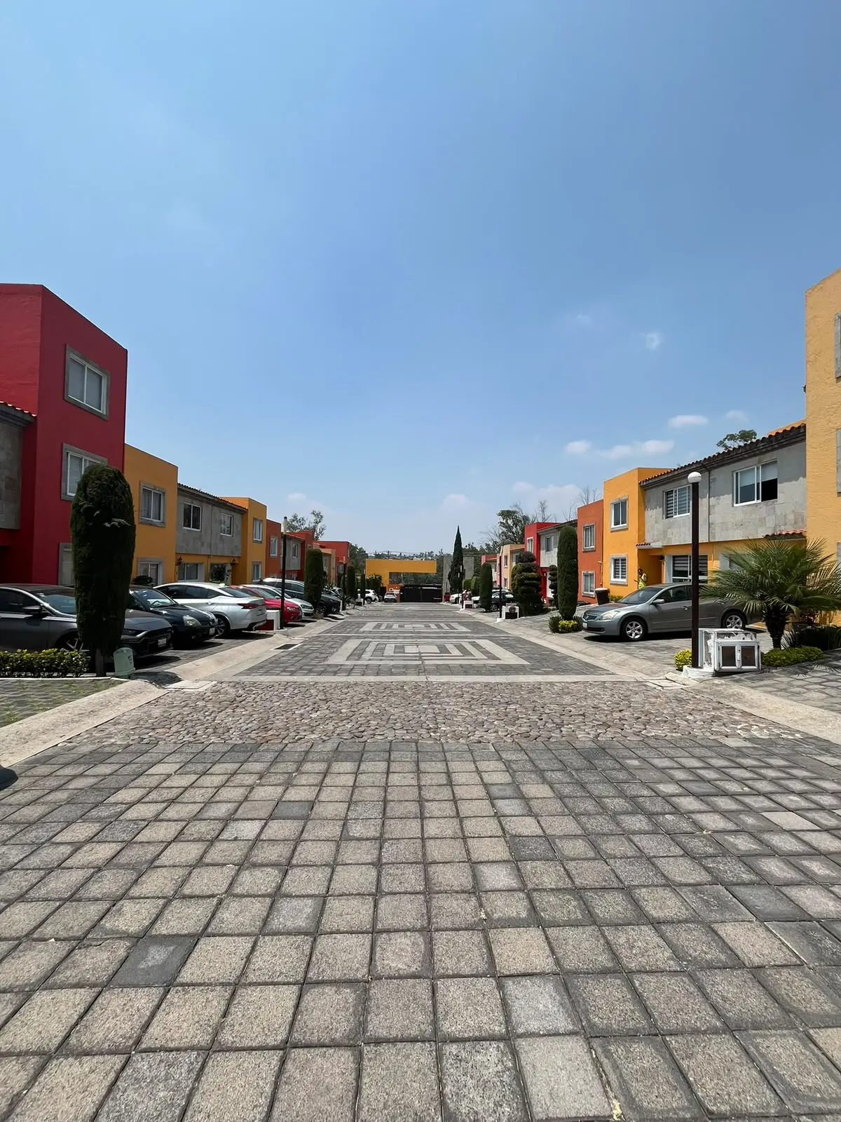 Vialidad interna del condominio