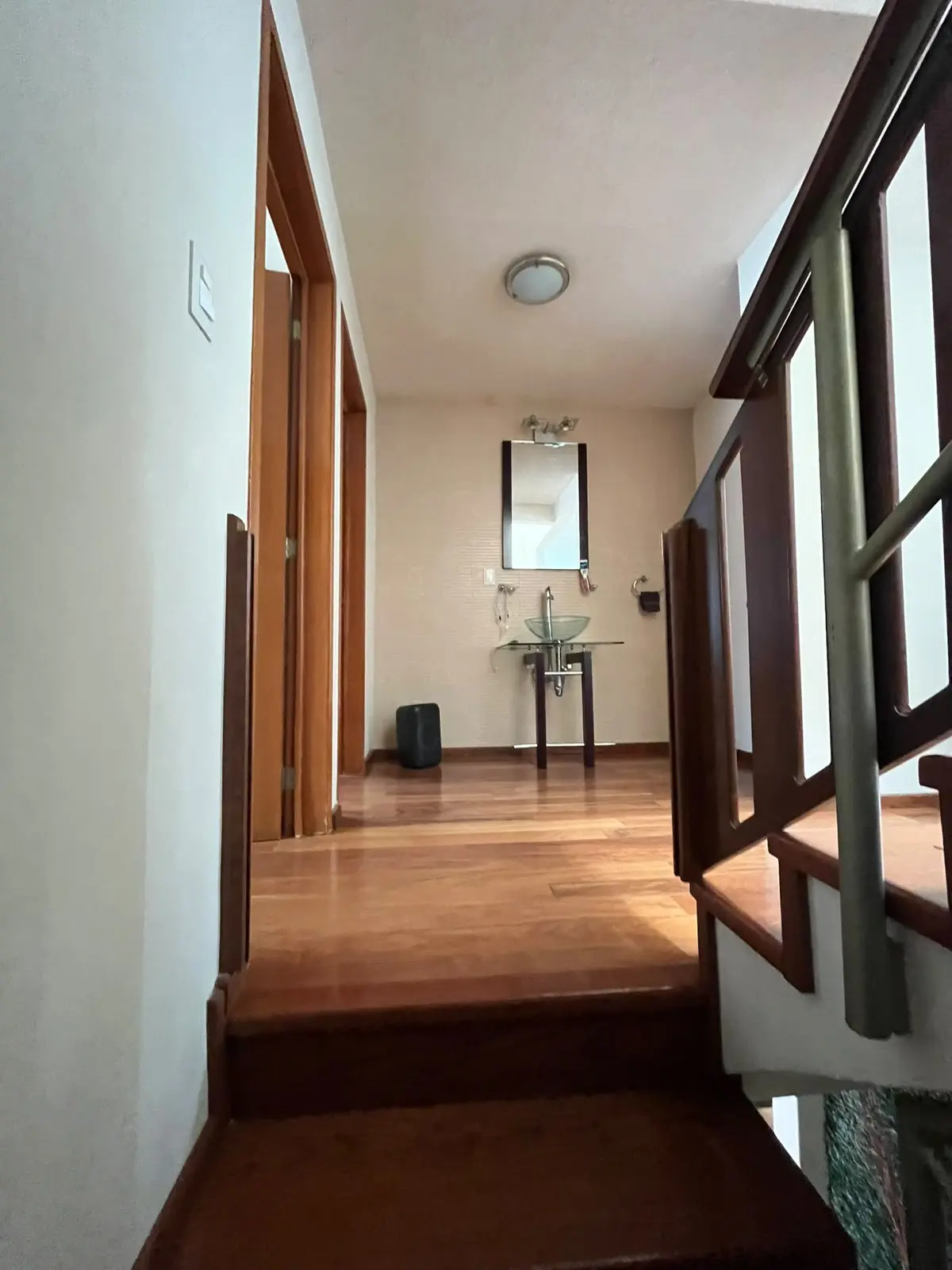 Escaleras y pisos de madera